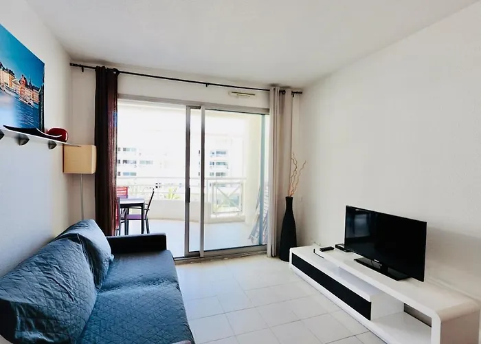 Apartment Les Pins - 4 Per - Parc Exflora - Pool Antibes