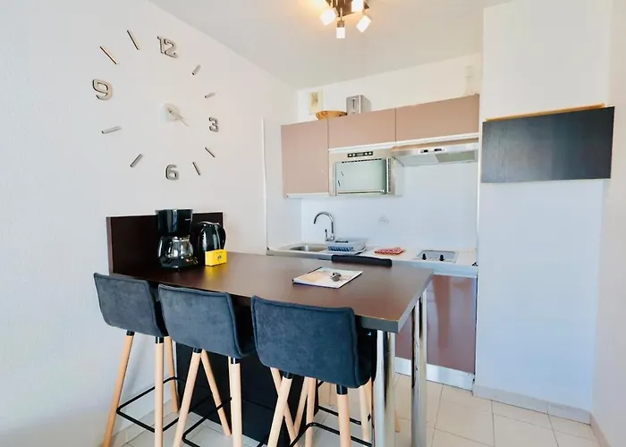 Apartment Les Pins - 4 Per - Parc Exflora - Pool Antibes